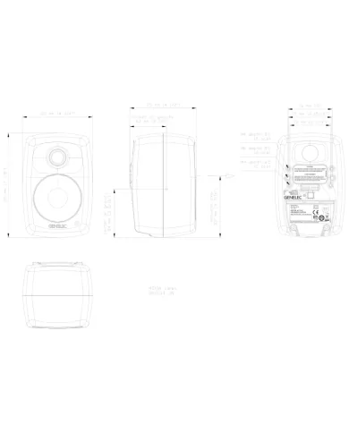 Genelec 4010A Altoparlante da installazione 4010A