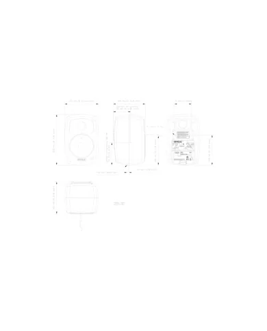 Altoparlante da installazione Genelec 4020C