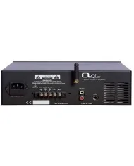Qlab amplificatori in tensione 100v a zone separate