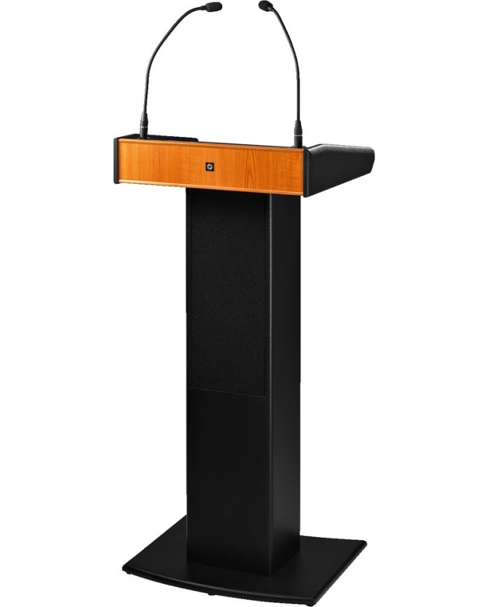 Podio per relatore amplificato a batterie con diffusore incluso