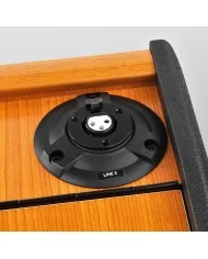 Podio per relatore amplificato a batterie con diffusore incluso