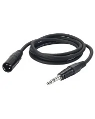 FL04 - bal. XLR/M 3P to Jack stereo1,5 metri