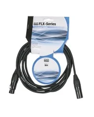 FLX01- bal. XLR/M 3P to XLR/F 3P 6 Metri
