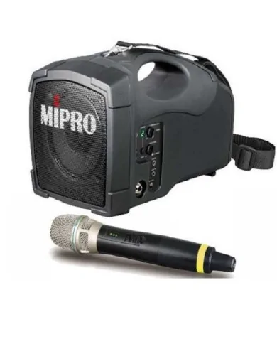 Amplificatore portatile con radiomicrofono