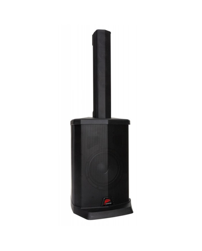 Sistema audio portatile a batterie per diffusione anche lunga distanza