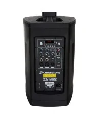 Sistema audio portatile a batterie per diffusione anche lunga distanza