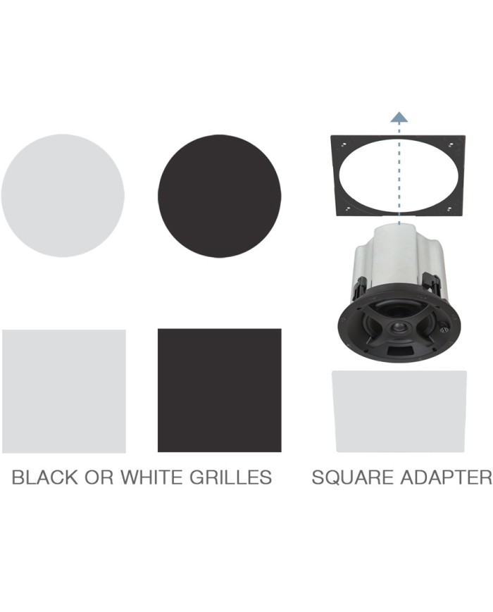 Altoparlante HiFi da incasso a soffitto da 6,5" PS-C63RT