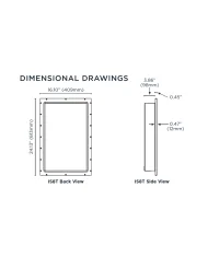 Diffusori invisibili HiFi da installazione a parete Sonance