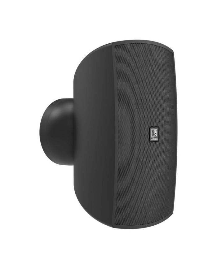 ATEO6M/B Diffusore weathearproof nero da parete con staffa