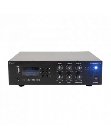 Amplificatore diffusione con Bluetooth PA-380TU 80 W-100 V