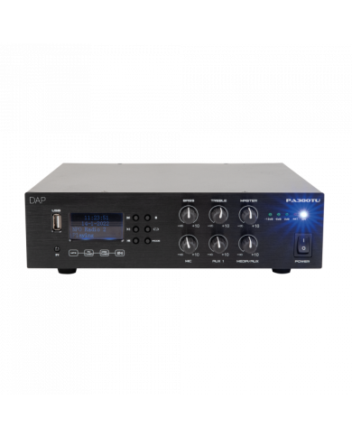 Amplificatore diffusione con Bluetooth PA-380TU 80 W-100 V