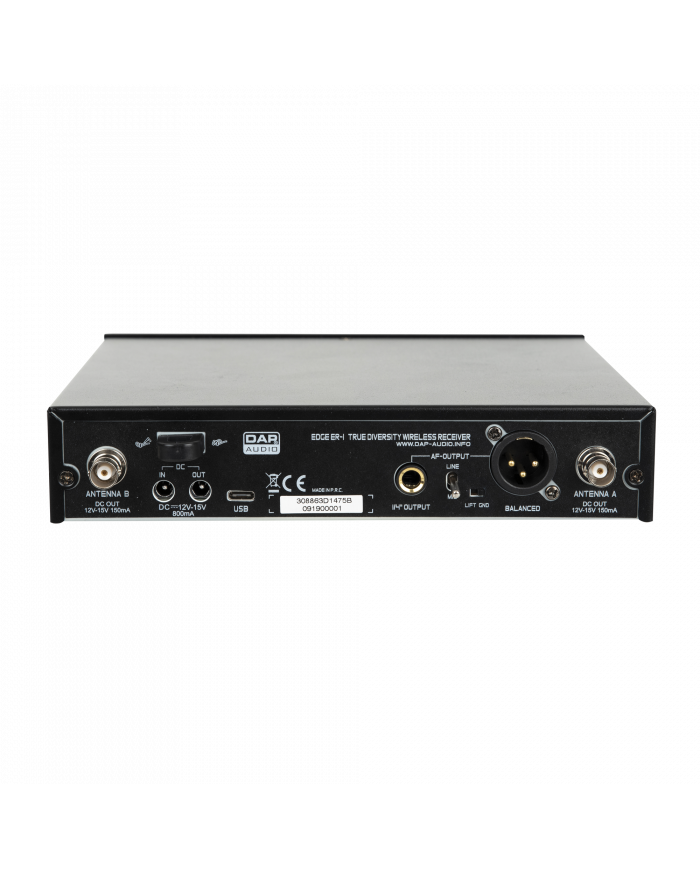 Radiomicrofono portatile senza fili affidabile e certificato