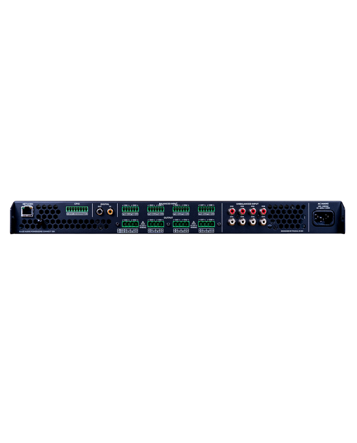 Amplificatore multizona 8 canali controllato TCP/IP POWERZONECON508