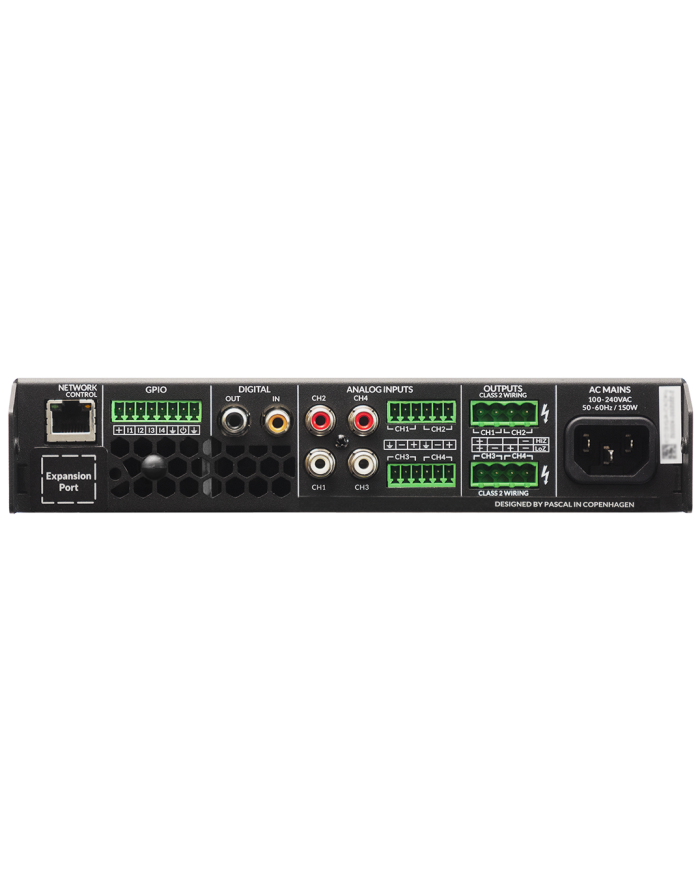 Amplificatore 4 zone, pot. max 250w con controllo wifi multizona POWERZONECON254