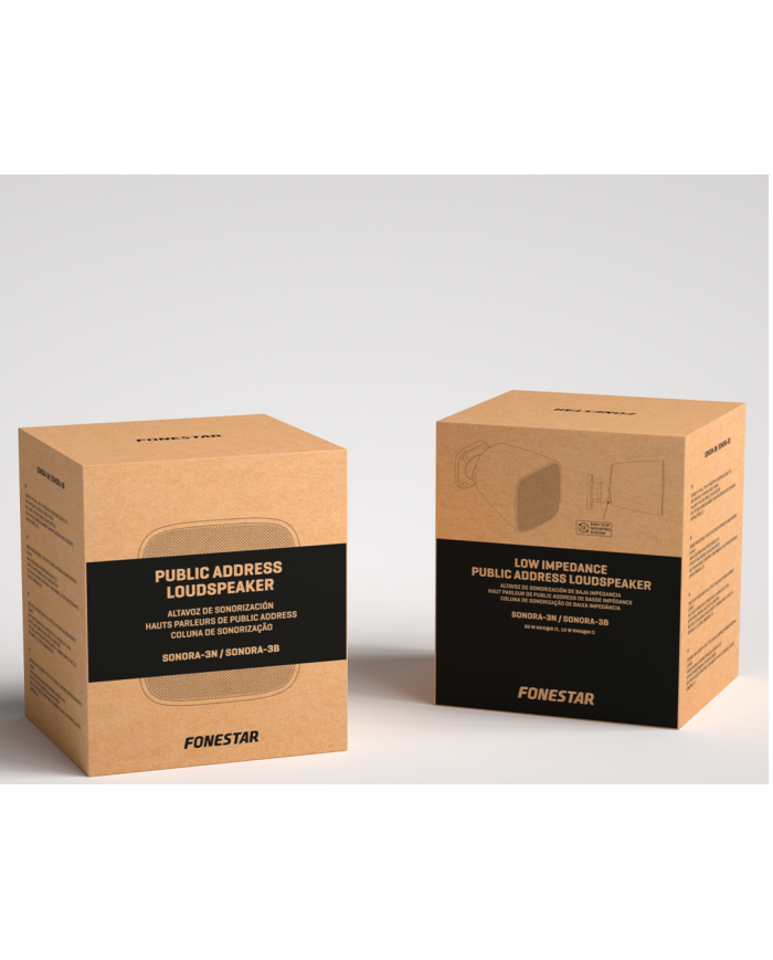 Piccolo altoparlante da parete in tensione 100v per diffusione audio