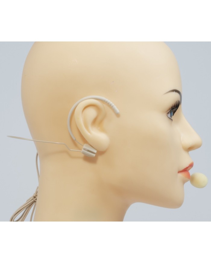 Microfono ad archetto beige