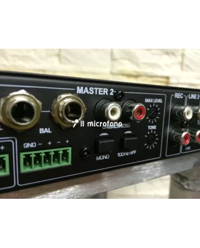 vendita mixer ed impianti stereo per ristoranti,palestra,locali,mixer 2 zone con radio,usb,radiocomandato
