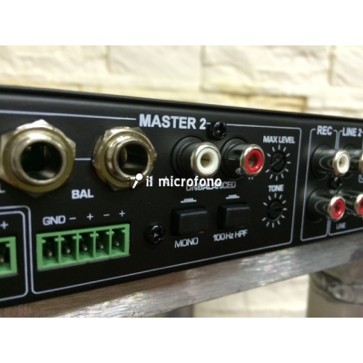 vendita mixer ed impianti stereo per ristoranti,palestra,locali,mixer 2 zone con radio,usb,radiocomandato