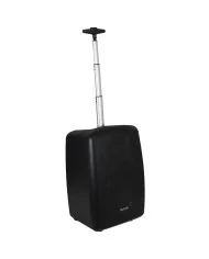 cassa wireless a batterie con radiomicrofono portatile