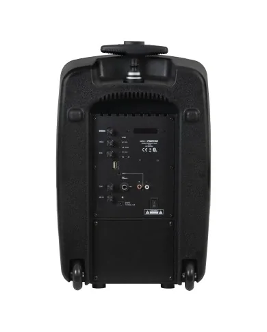 cassa wireless a batterie con radiomicrofono portatile