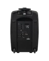 cassa wireless a batterie con radiomicrofono portatile