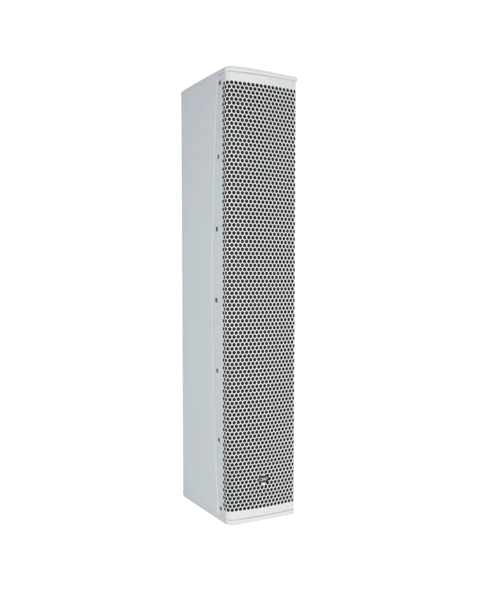 Potente impianto audio a colonna in versione Bianca per Eventi Importanti