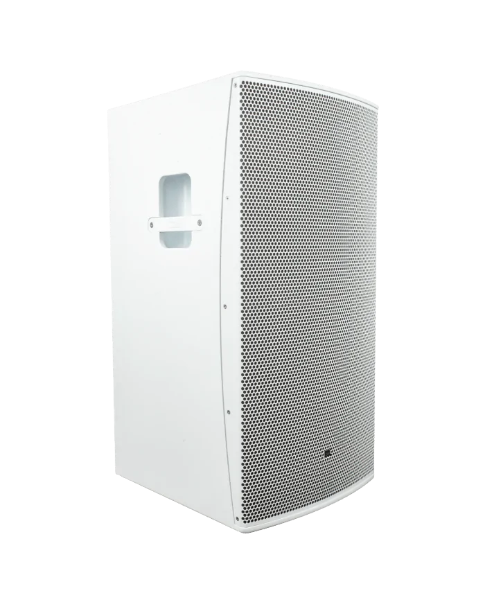 Potente impianto audio a colonna in versione Bianca per Eventi Importanti
