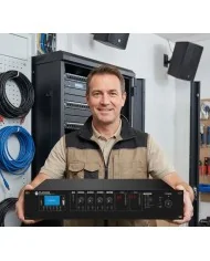 Amplificatore con matrice per impianto audio multizona