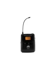 Trasmettitore e microfono archetto carne UHF-600 Bodypack 520-554 MHz