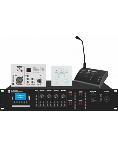 Pannello remoto di zona per controllo Sorgente/Volume e Bluetooth PA-4500SV