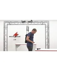 Processionale a zaino con radiomicrofono per processioni ed eventi sportivi