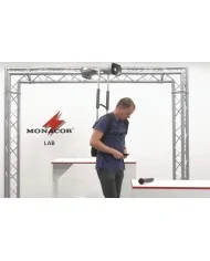 Processionale a zaino con radiomicrofono per processioni ed eventi sportivi