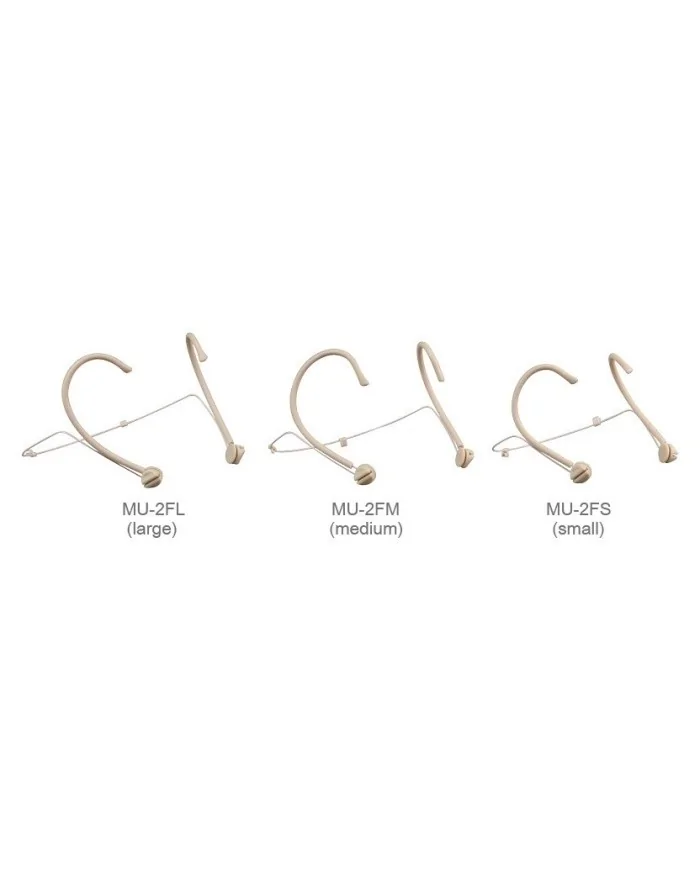 Kit radiomicrofono digitale Mipro con 2 bodypack e 2 microfoni archetto color carne