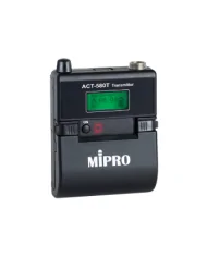 Trasmettitore Digitale Beltpack Funziona con batteria ricaricabile MB-5 o con 2 batterie AA ACT-580T2