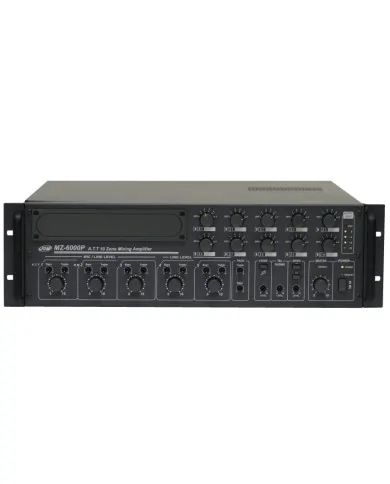 Amplificatore a 10 zone separate per impianti di filodiffusione multizona