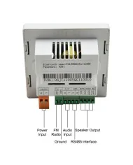 Amplificatore incasso muro per alberghi,hotel,residenze,piccoli locali