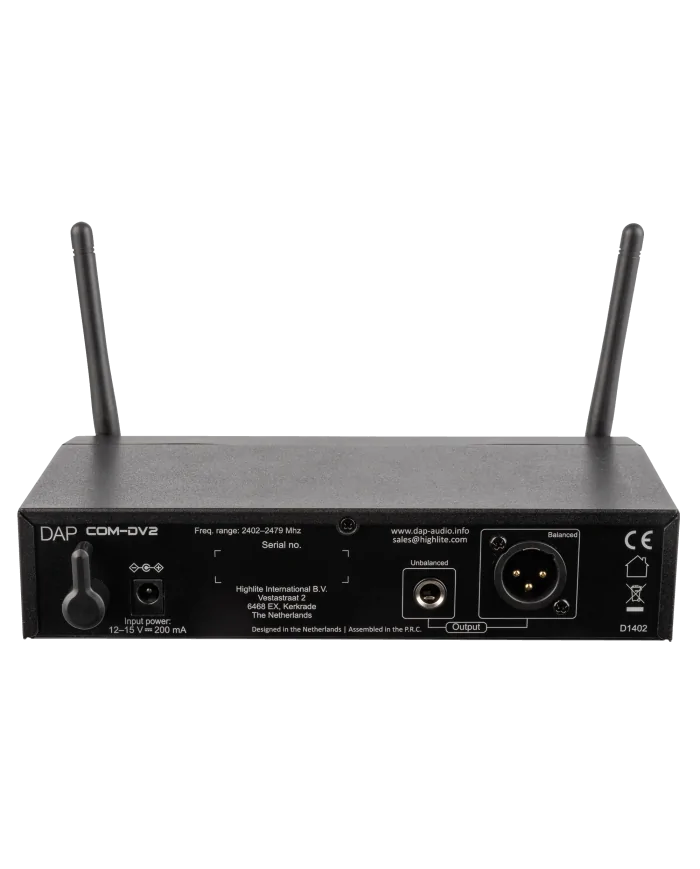 Microfono portatile senza fili wireless - 2,4 GHz