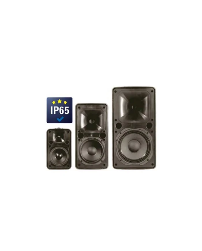 Diffusore 2 vie impermeabilità IP65 - Woofer da 4" - Colore Nero MI4BT