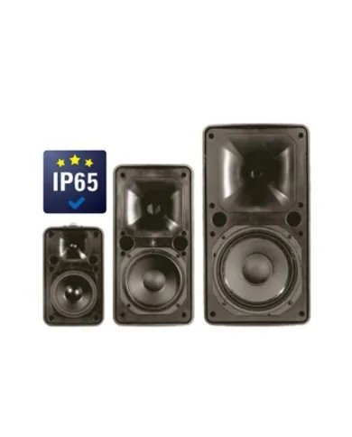 Diffusore 2 vie con impermeabilità IP65 - Woofer da 6" - Colore Nero MI6BT