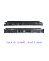 Qi-4600 Amplificatore di potenza a Quattro Canali