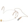 HSE-132/SK microfono archetto color carne con mini xlr 3 poli cardioide