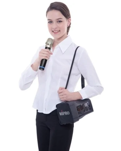 Il miglior amplificatore portatile a tracolla con due radiomicrofoni