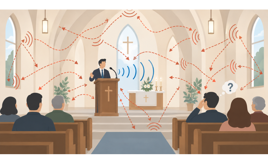 Impianto audio per chiese: come progettare amplificazione, microfoni e diffusori