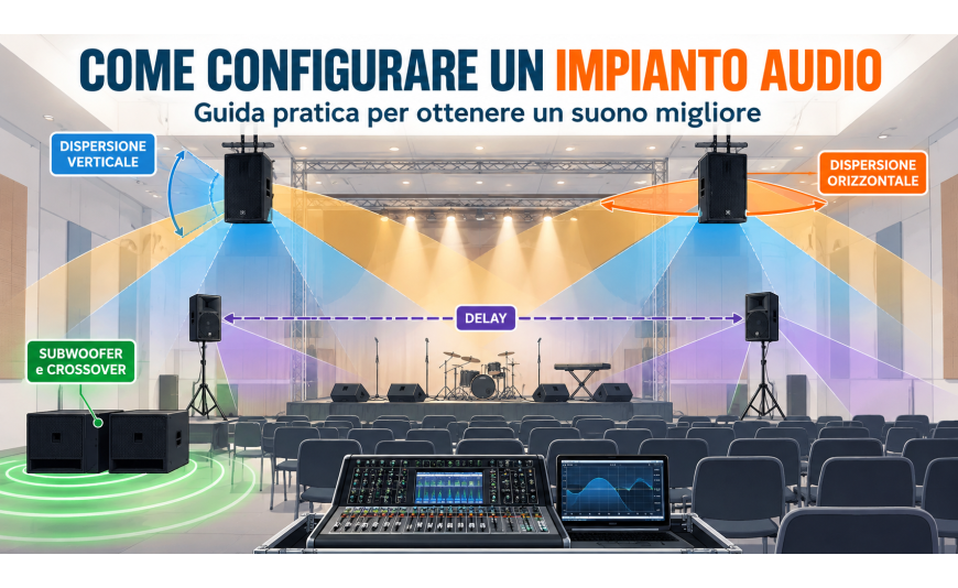 Come configurare un impianto audio: guida al posizionamento dei diffusori e alla regolazione del suono